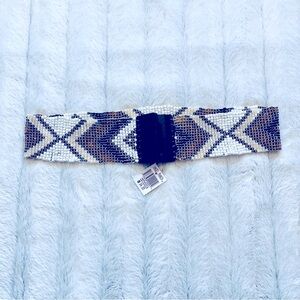 Angel Ranch- Beaded Stretch Belt M/L